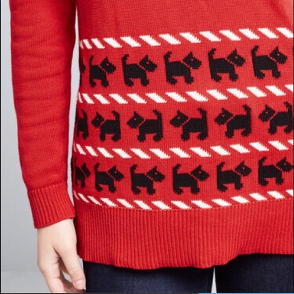 ModCloth Scottie Dog Sweater - Picture 3 of 4